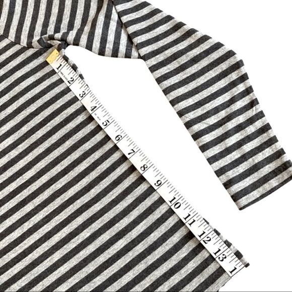 Talbots Striped Crew Neck Long Sleeve Top - Picture 10 of 10